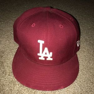 LA fitted hat